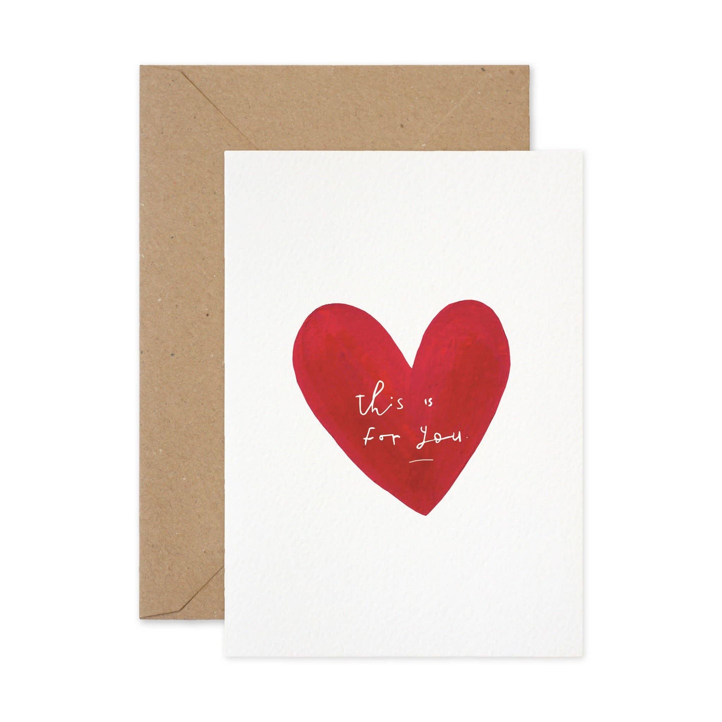For You Heart Card