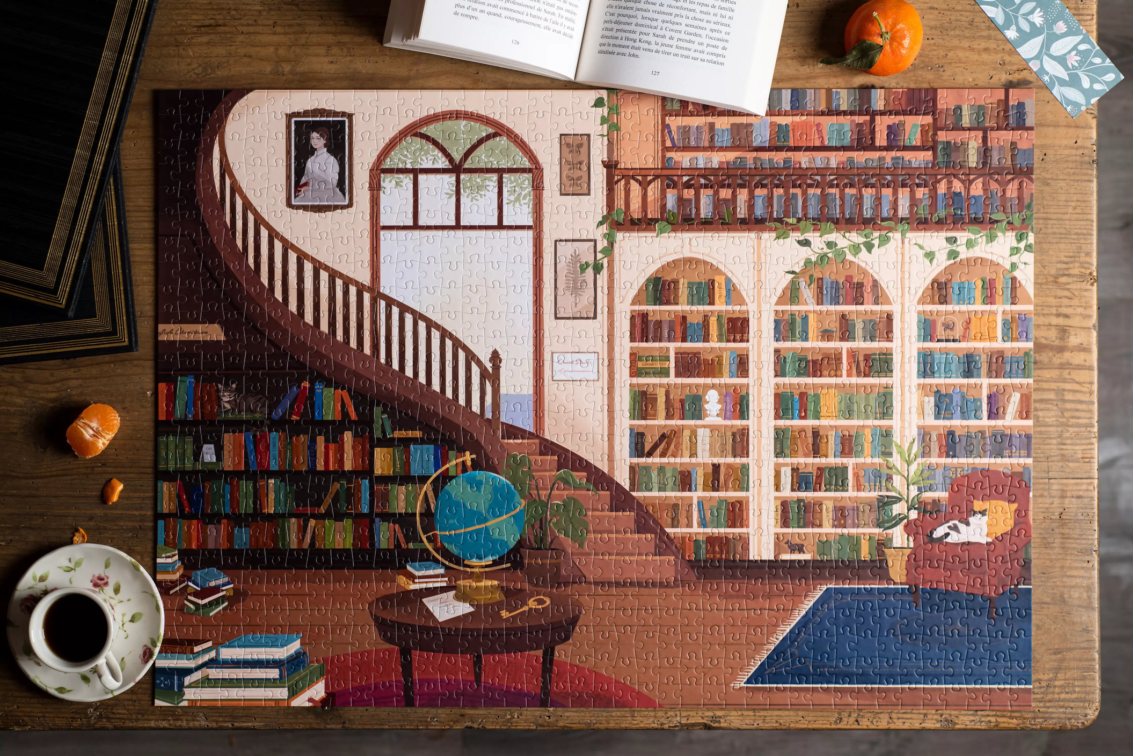 Puzzle At The Library by Nicolle Lalonde
