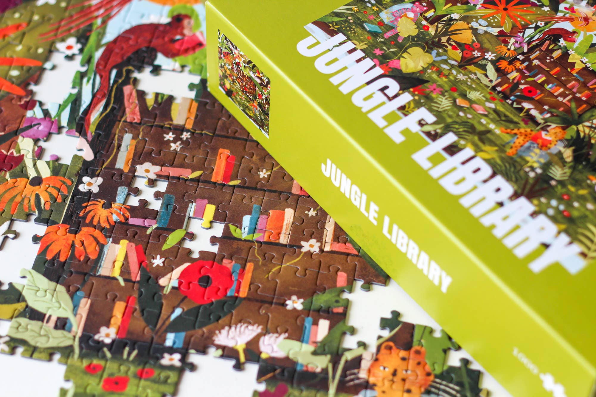 Jungle Library by La Jeanette