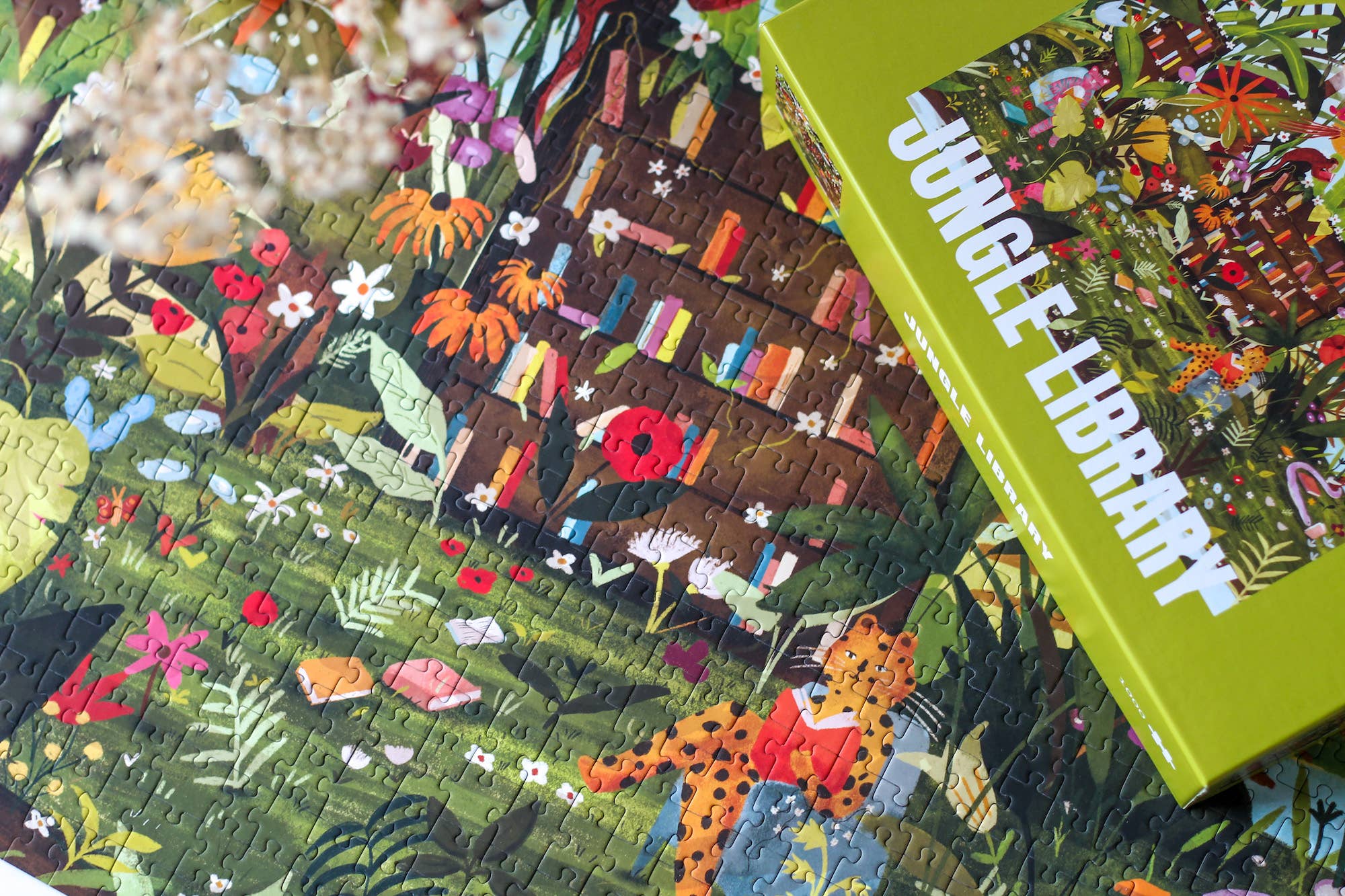 Jungle Library by La Jeanette