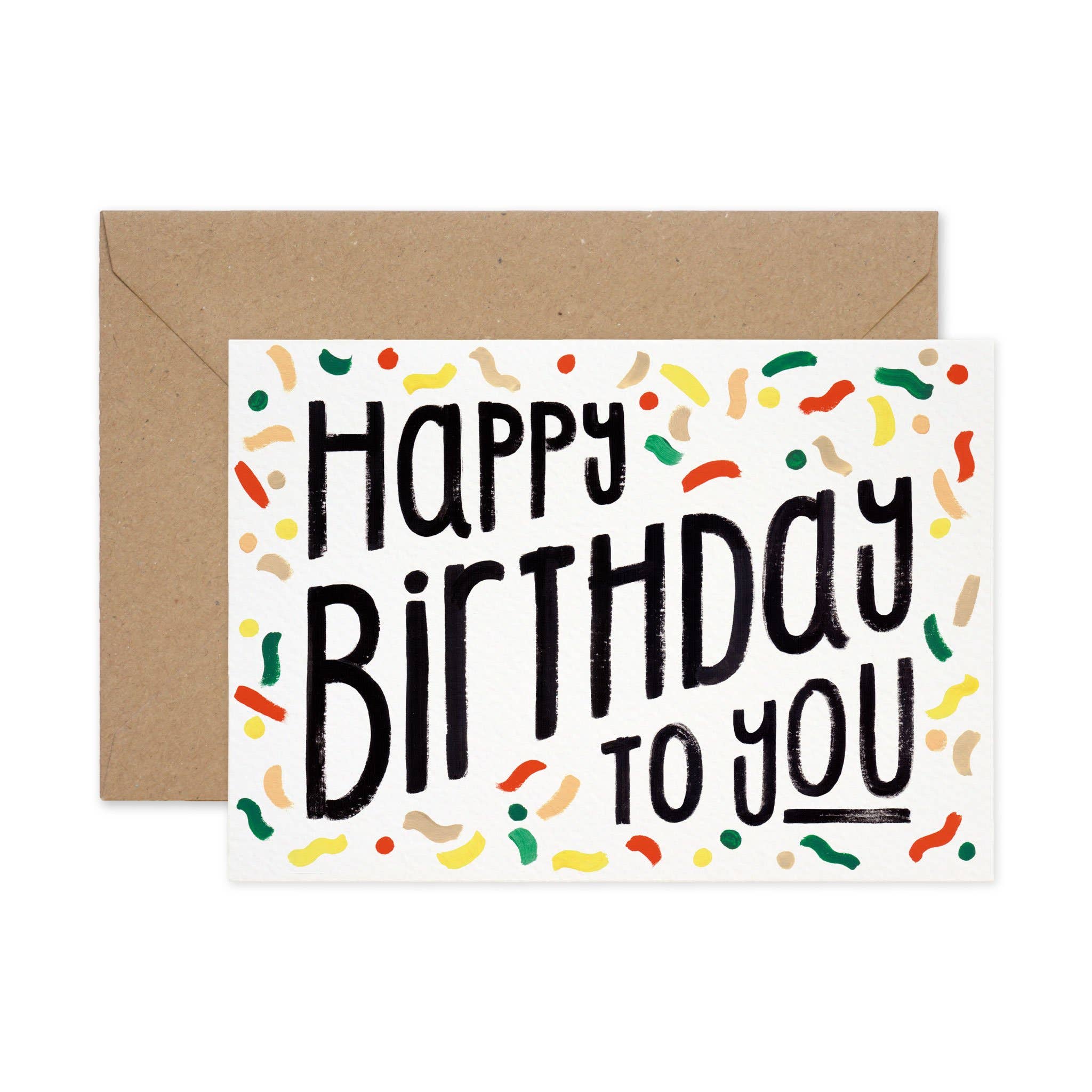 Happy Birthday To You Card