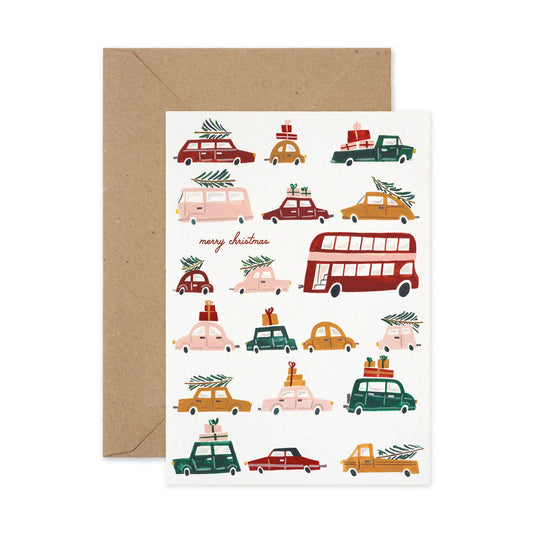 Christmas Traffic Jam Card