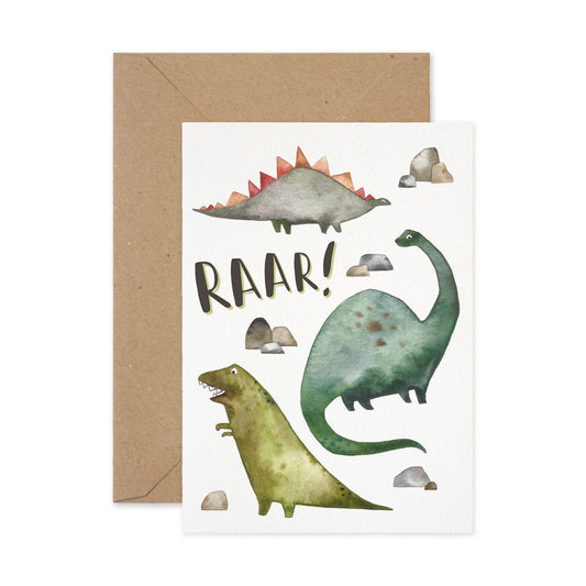 Raar! Dinosaurs Card