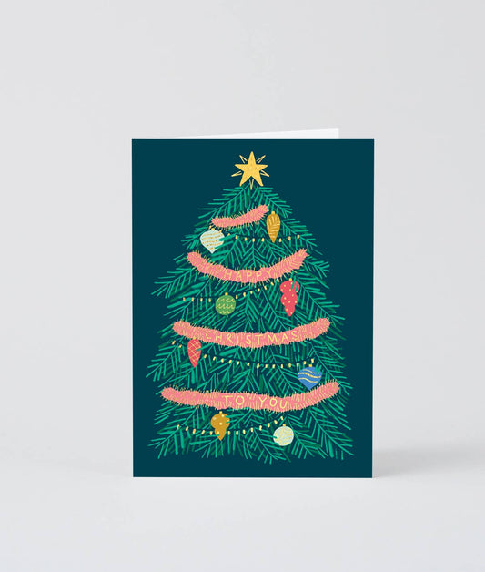 'Happy Christmas To You' Holiday Greeting Card - Charlotte Trounce