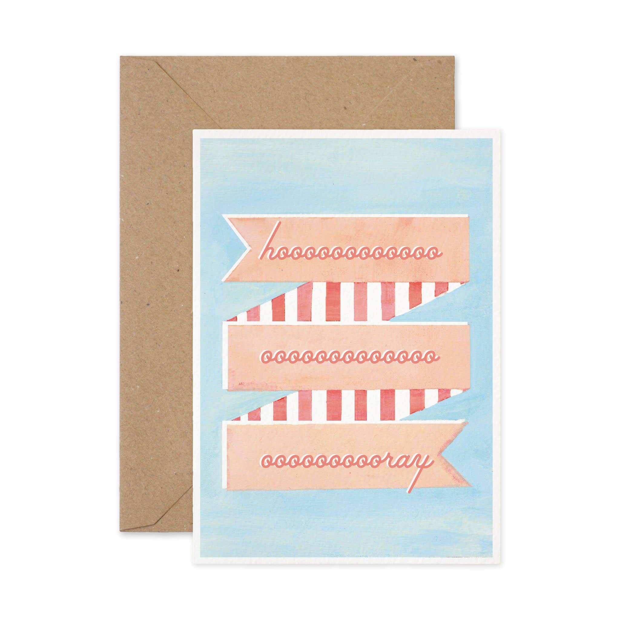 Hooray Banner Card